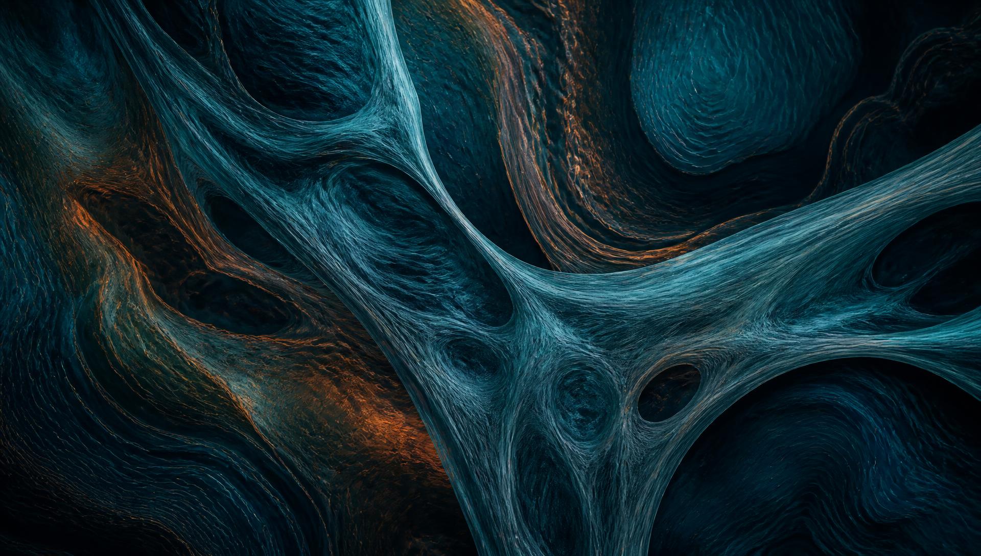 Textură organică abstractă inspirată din fascia umană